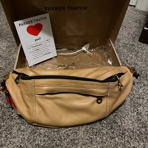 Parker Thatch Cross Your Heart sling and strap